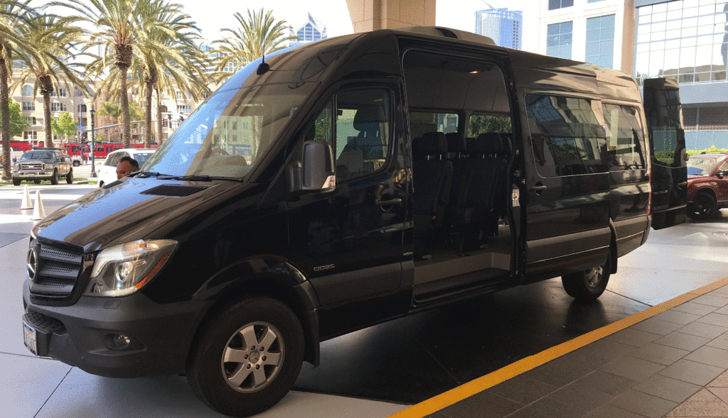 Mercedes Sprinter Van Service in San Diego for Airport and more...